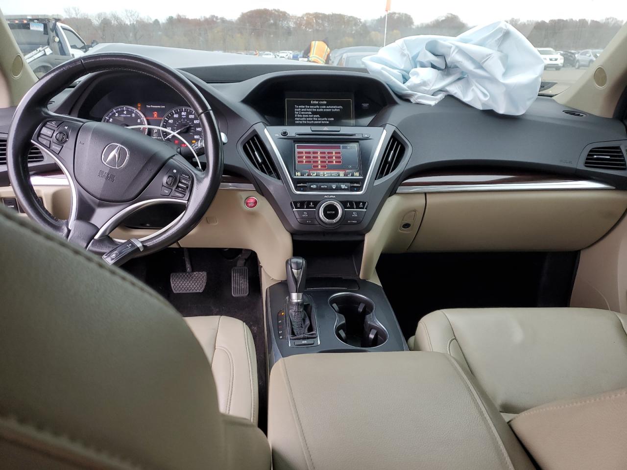 2015 Acura Mdx Technology VIN: 5FRYD4H48FB001721 Lot: 92493545