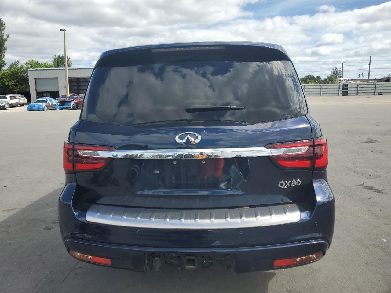 2021 Infiniti Qx80 Luxe VIN: JN8AZ2AEXM9273128 Lot: 92363095