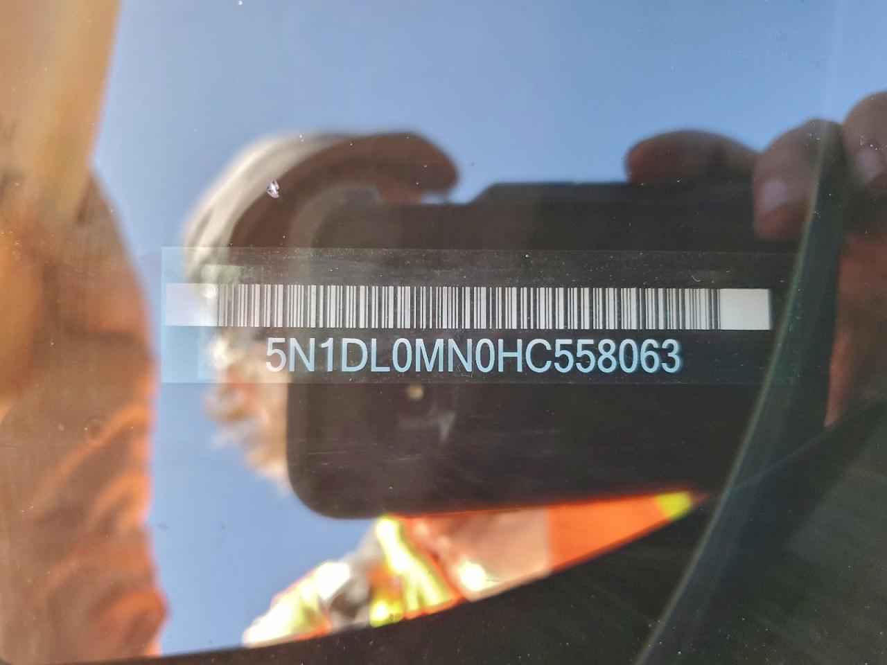 2017 Infiniti Qx60 VIN: 5N1DL0MN0HC558063 Lot: 94592215