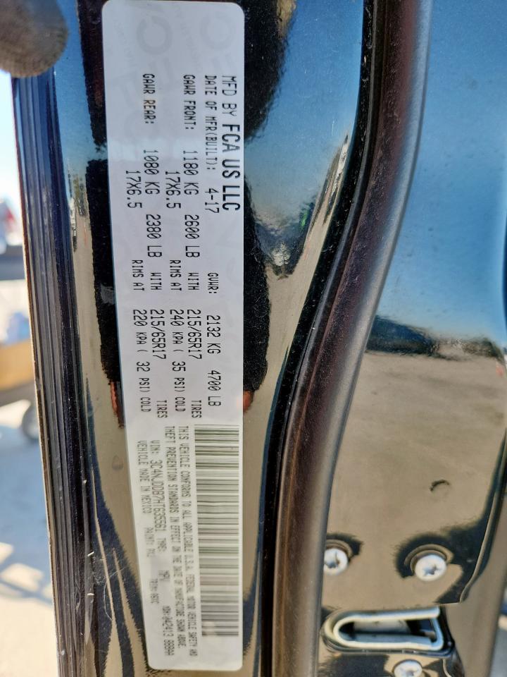 2017 Jeep Compass Trailhawk VIN: 3C4NJDDB7HT635561 Lot: 91889625