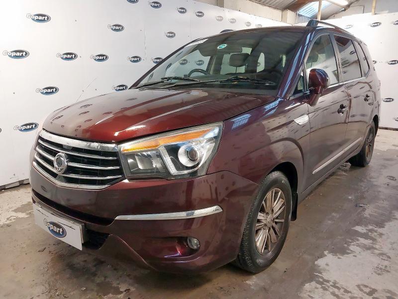 2016 SSANGYONG TURISMO 2.2 EX 5DR for sale at Copart BELFAST