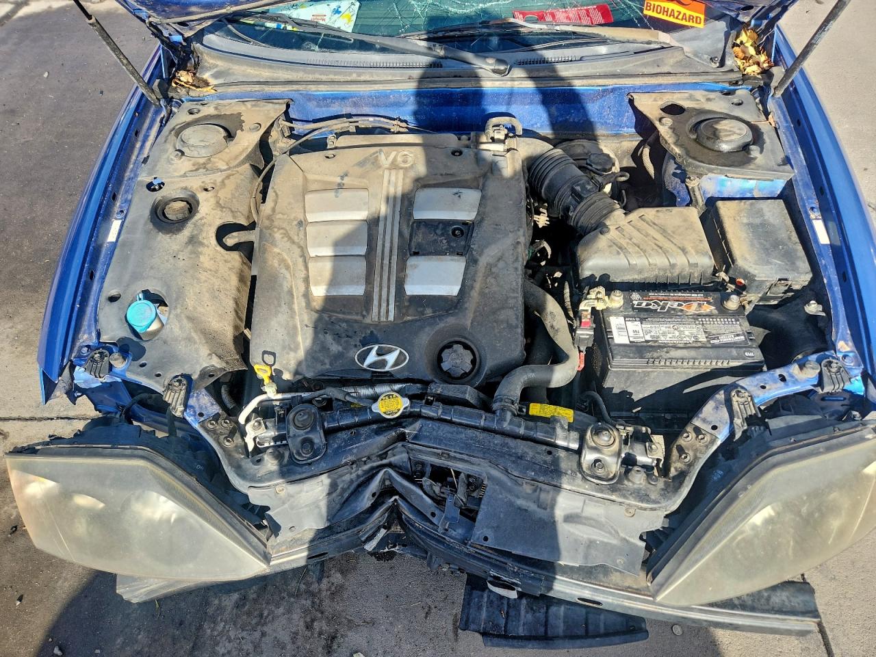 2005 Hyundai Tiburon Gt VIN: KMHHN65F65U167530 Lot: 93749235