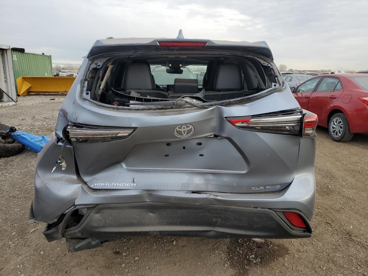 2022 Toyota Highlander Xle VIN: 5TDHZRBH4NS169507 Lot: 93029565