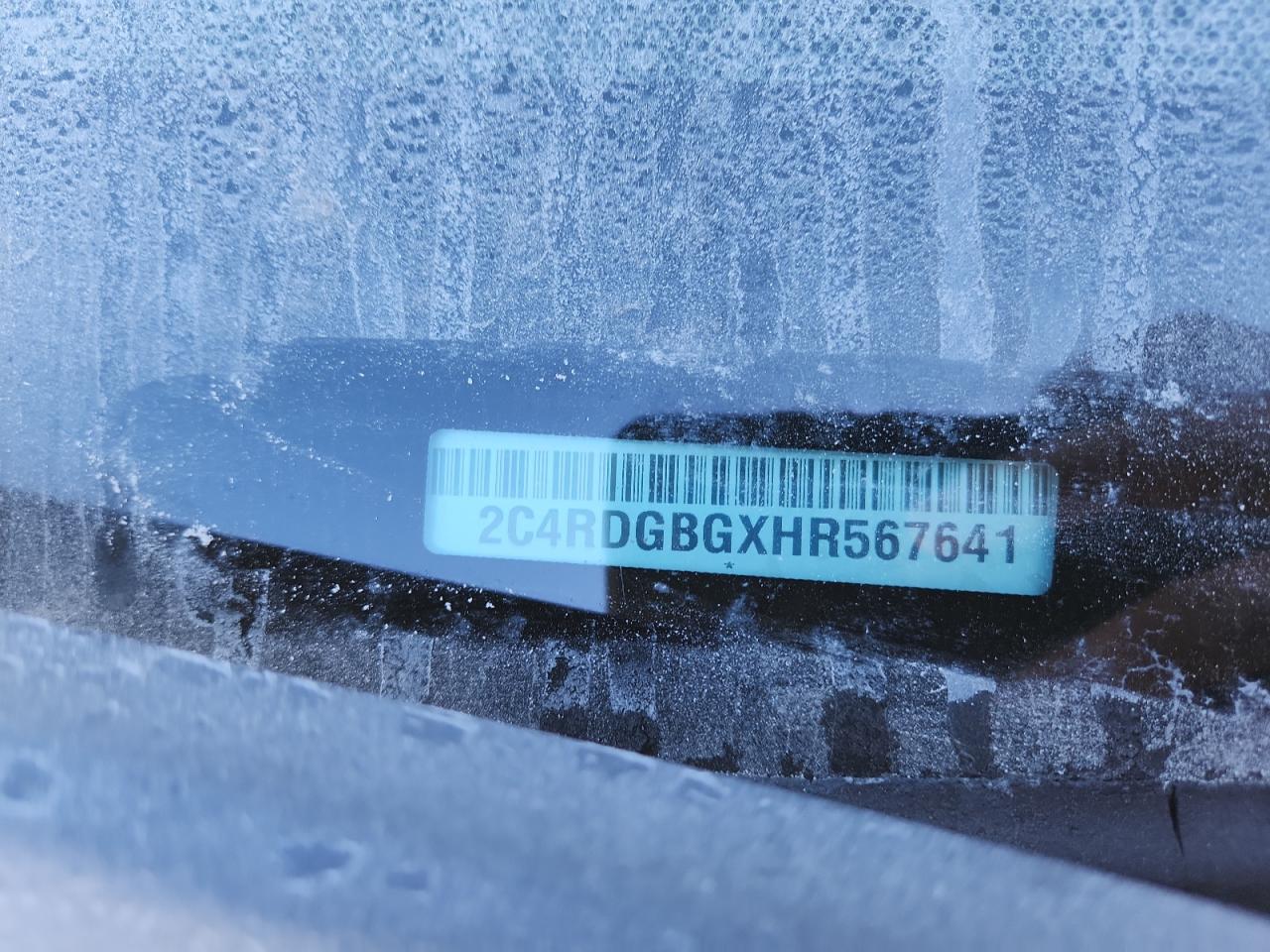 2017 Dodge Grand Caravan Se VIN: 2C4RDGBGXHR567641 Lot: 91845625