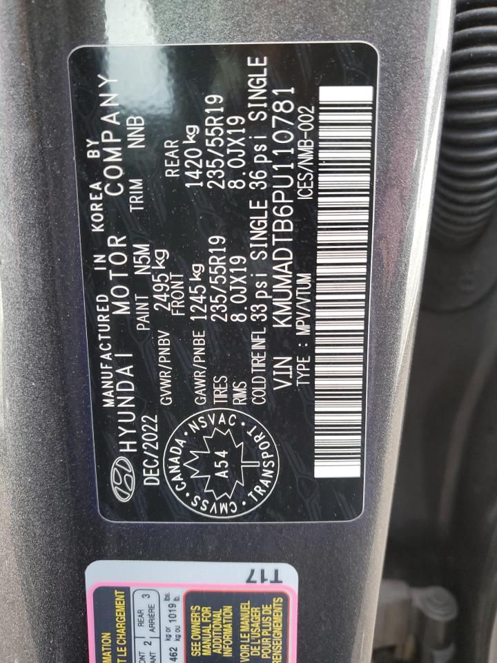 2023 Genesis Gv70 Base VIN: KMUMADTB6PU110781 Lot: 92207485