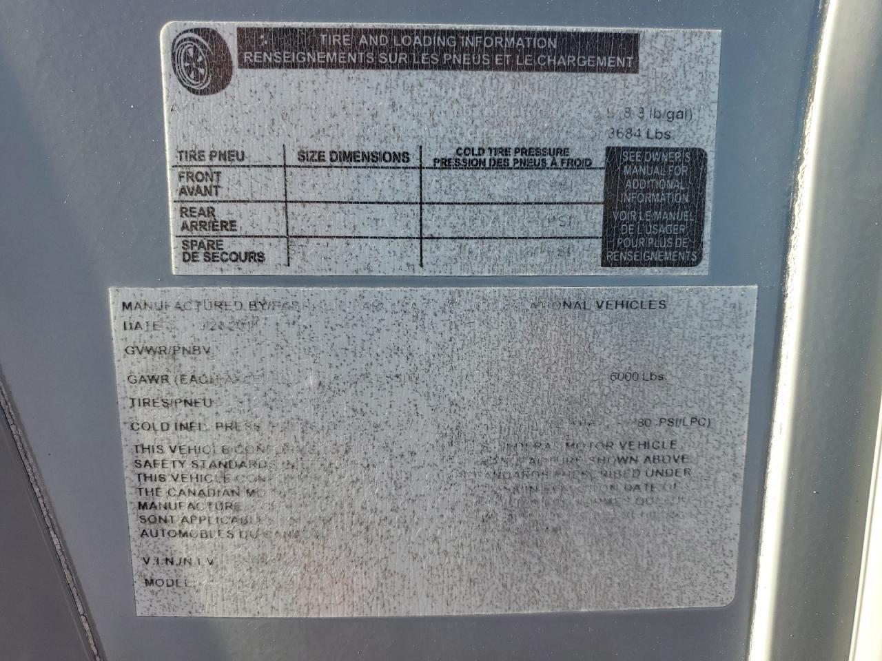 2012 Heartland Greystone - Rv VIN: 5SFG322XCE243694 Lot: 91382185