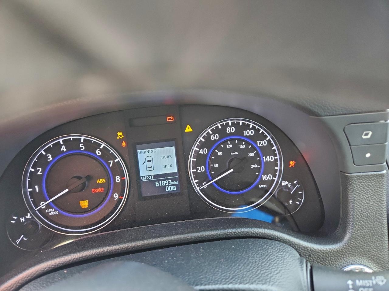 2015 Infiniti Q60 Journey VIN: JN1CV6EK3FM871328 Lot: 93631885