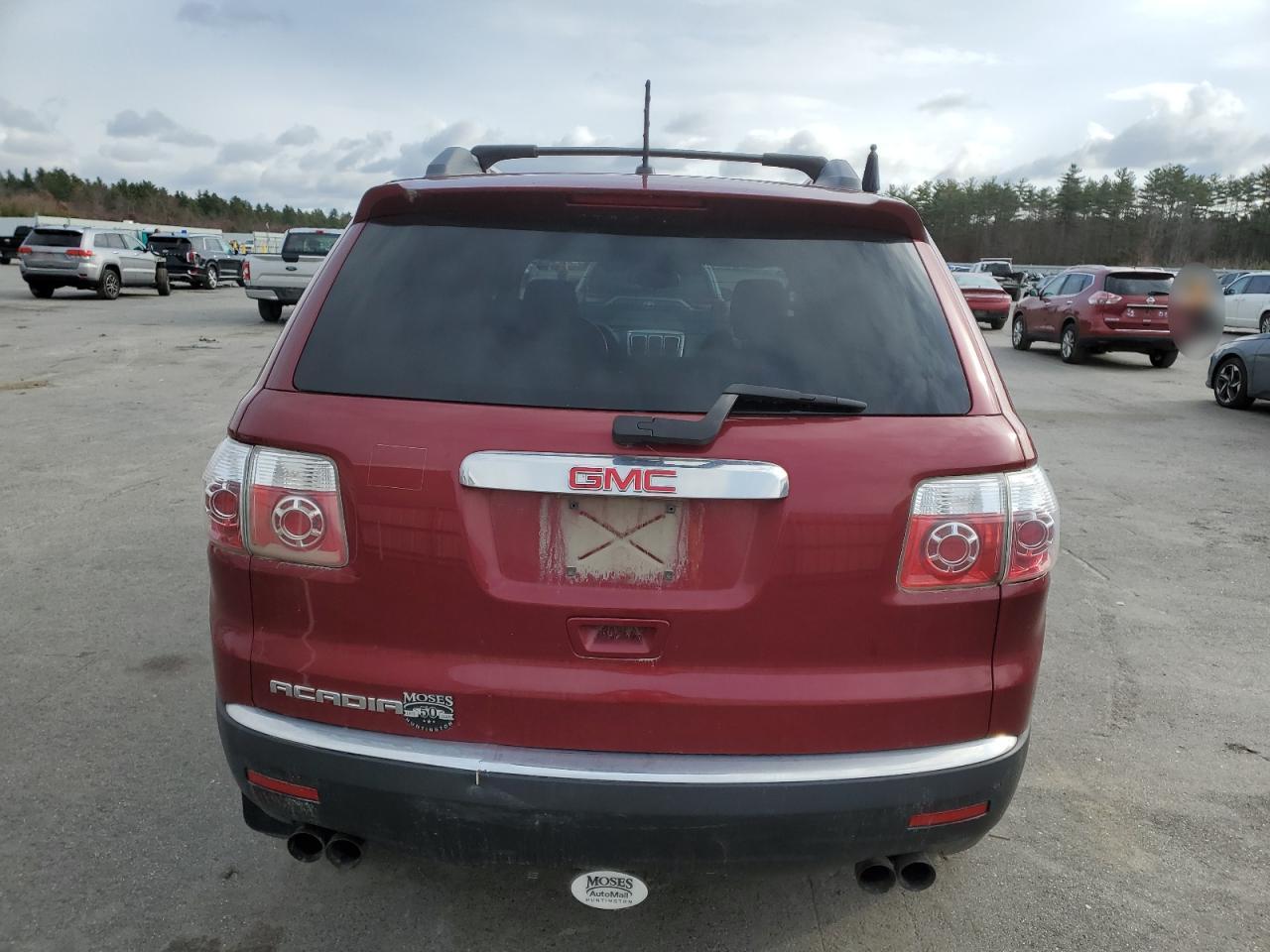 2010 GMC Acadia Sl VIN: 1GKLRKED9AJ255210 Lot: 92573845