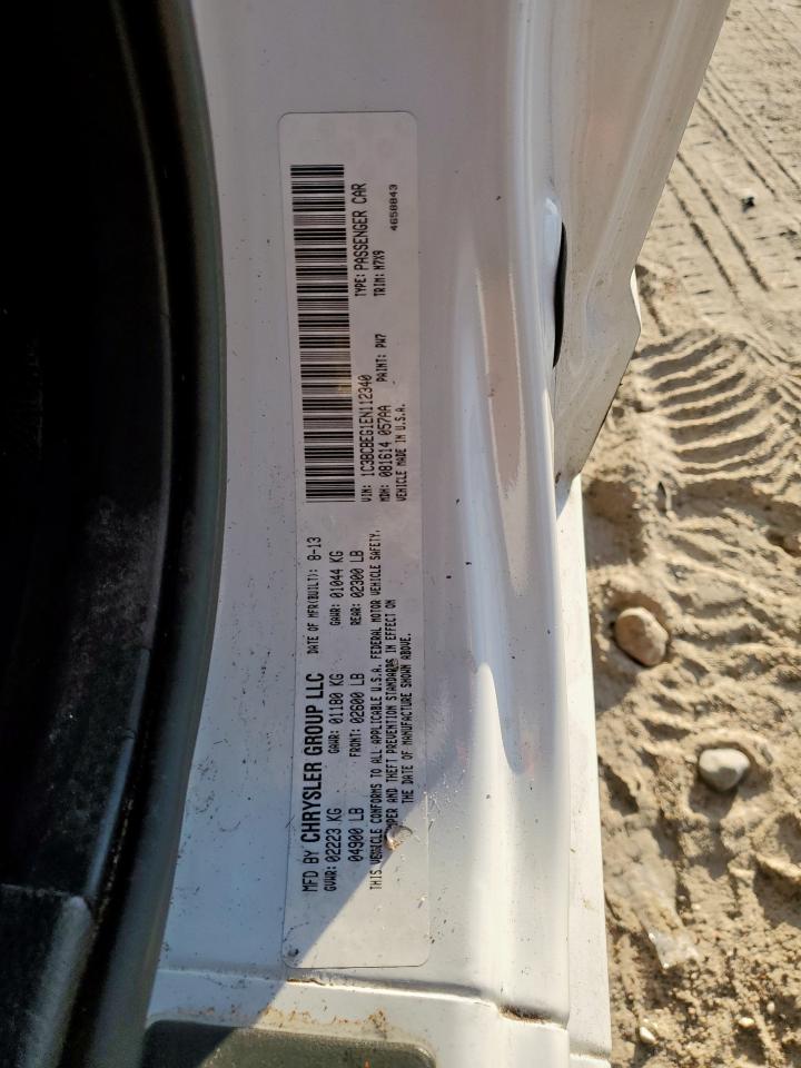 2014 Chrysler 200 Touring VIN: 1C3BCBEG1EN112340 Lot: 91036345