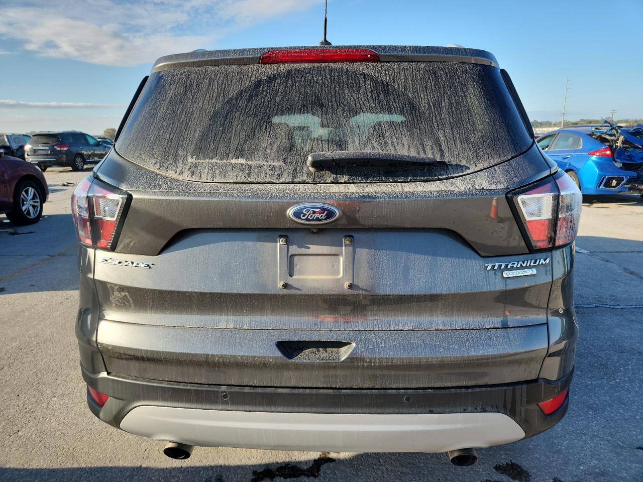 2017 Ford Escape Titanium VIN: 1FMCU0J96HUD57519 Lot: 93021275