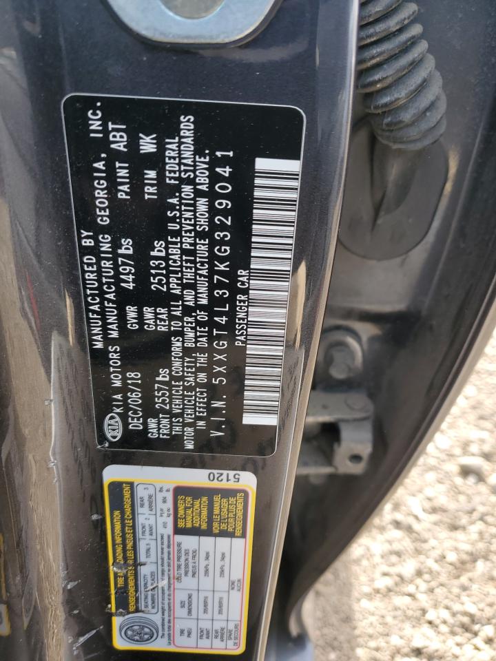 2019 Kia Optima Lx VIN: 5XXGT4L37KG329041 Lot: 91172285