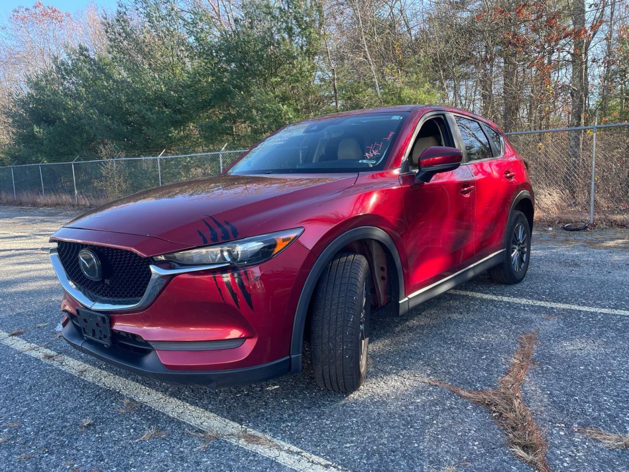 2019 Mazda CX-5 at MA - Mendon: JM3KFACM3K1****** - Copart - lot