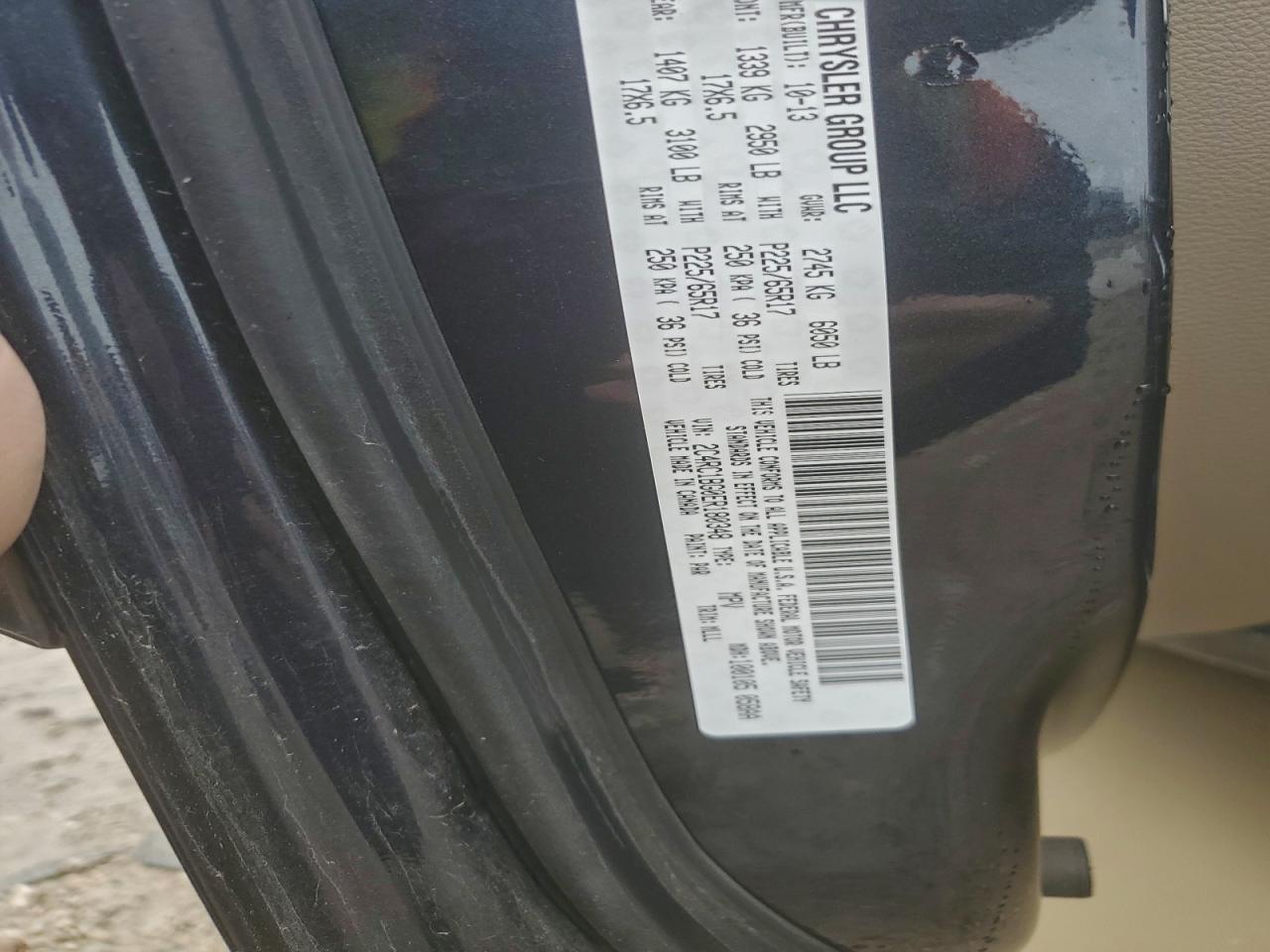 2014 Chrysler Town & Country Touring VIN: 2C4RC1BG0ER180348 Lot: 90414445