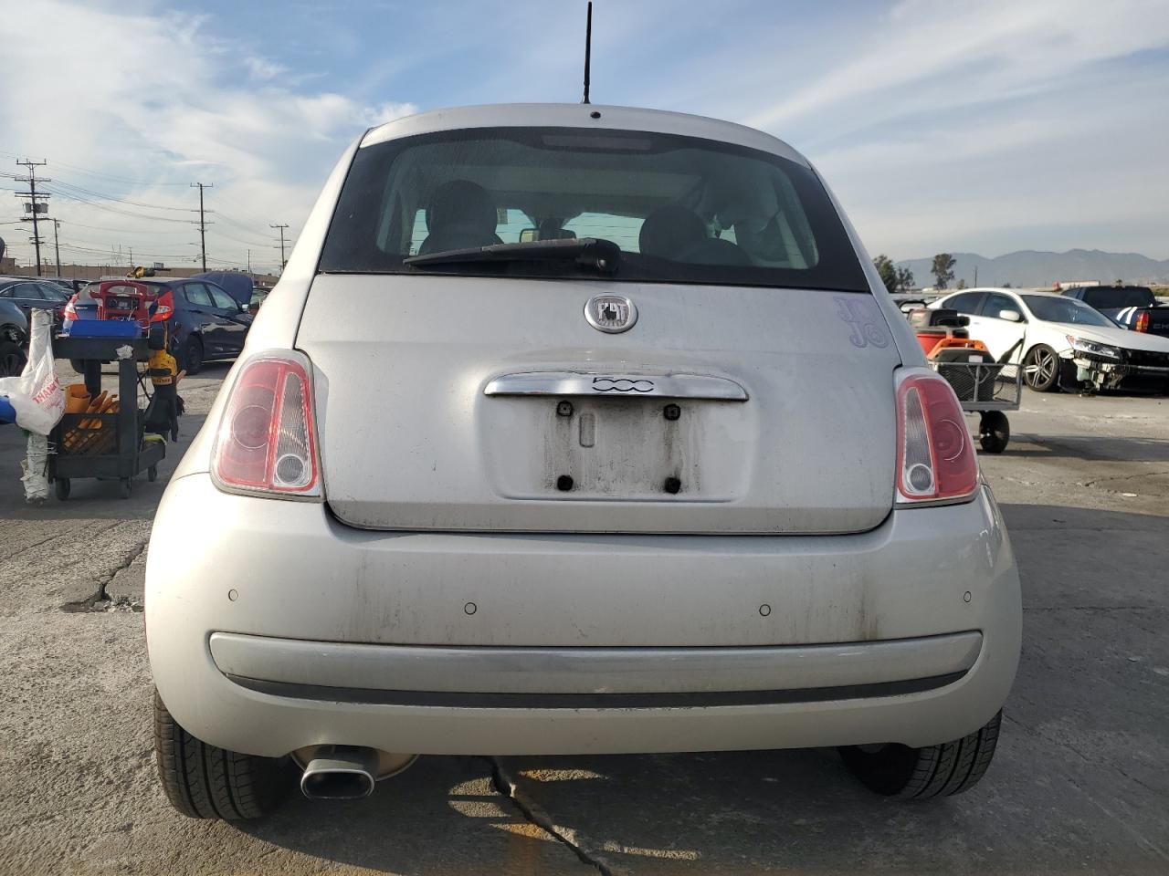 2012 Fiat 500 Lounge VIN: 3C3CFFCR6CT195185 Lot: 92546975