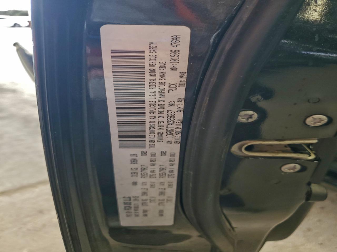 2019 Ram 1500 Classic Slt VIN: 1C6RR7TT4KS556337 Lot: 94111535