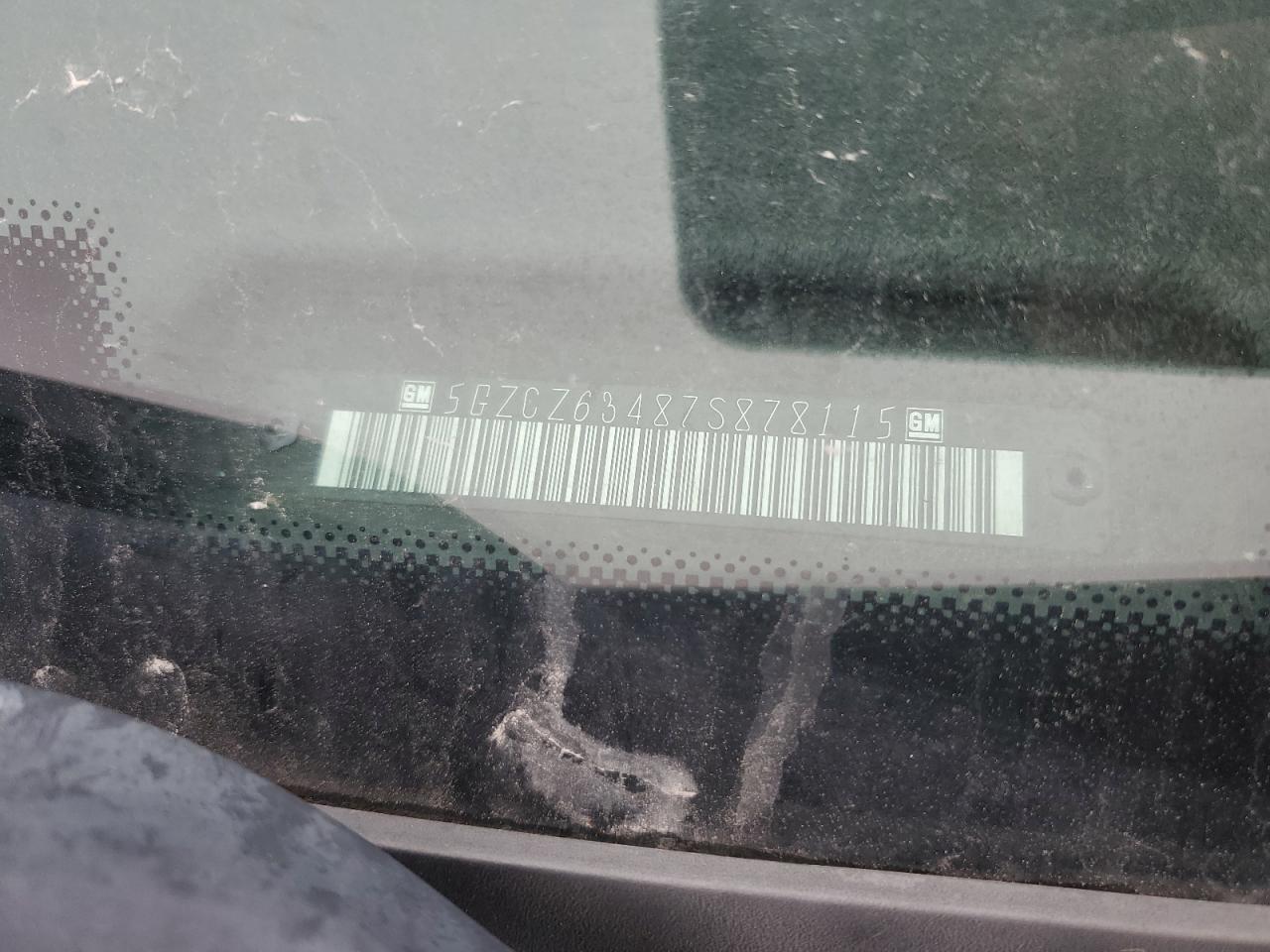 2007 Saturn Vue VIN: 5GZCZ63487S878115 Lot: 93560935