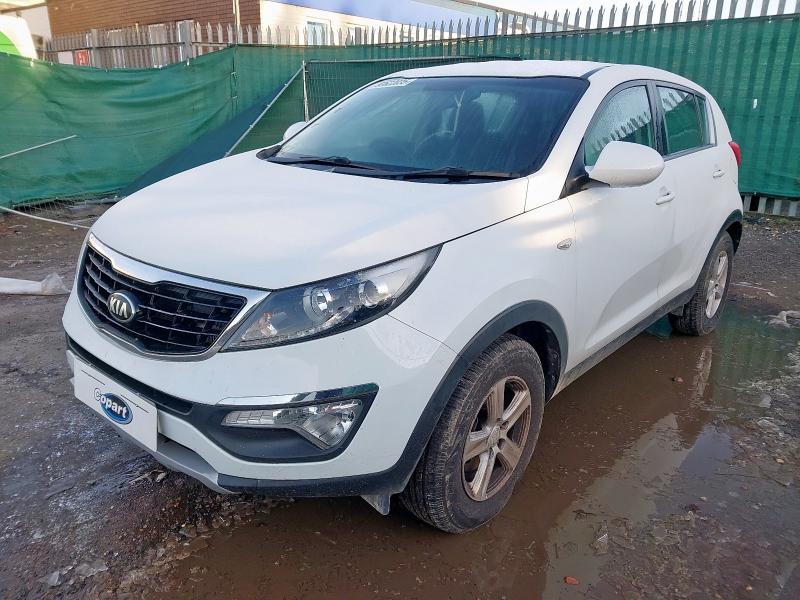 2014 KIA SPORTAGE 1.7 CRDI ISG 1 5DR for sale at Copart PETERLEE