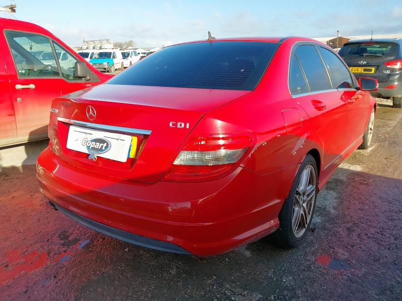 2008 MERCEDES-BENZ C CLASS C220 CDI SPORT 4DR AUTO