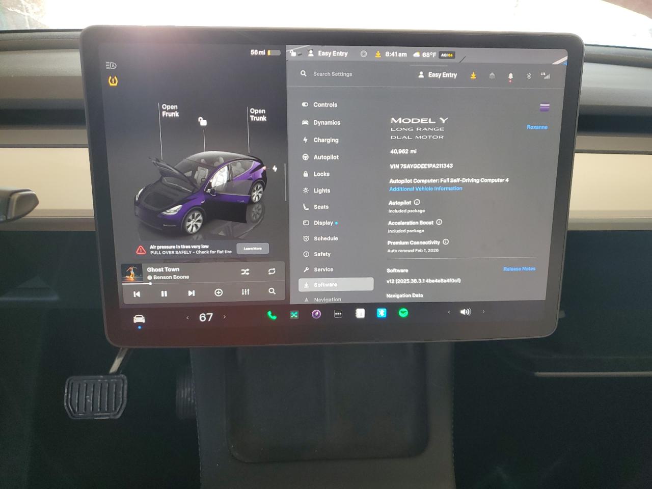 2023 Tesla Model Y VIN: 7SAYGDEE1PA211343 Lot: 92989595