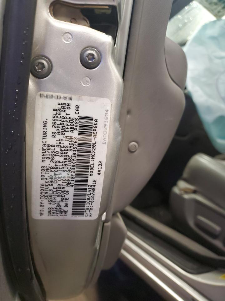 2000 Toyota Avalon Xl VIN: 4T1BF28BXYU045763 Lot: 91452375