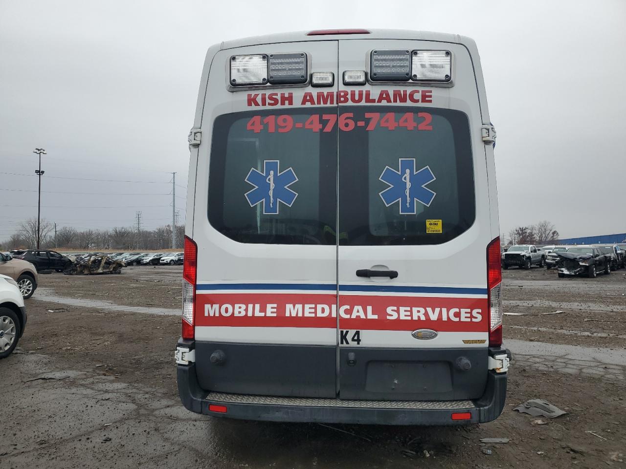 2015 Ford Transit Ambulance VIN: 1FDYR2XV6FKA67961 Lot: 93364335