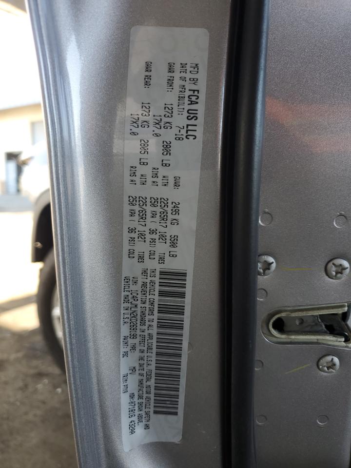 2019 Jeep Cherokee Latitude Plus VIN: 1C4PJMLN2KD269199 Lot: 91971685