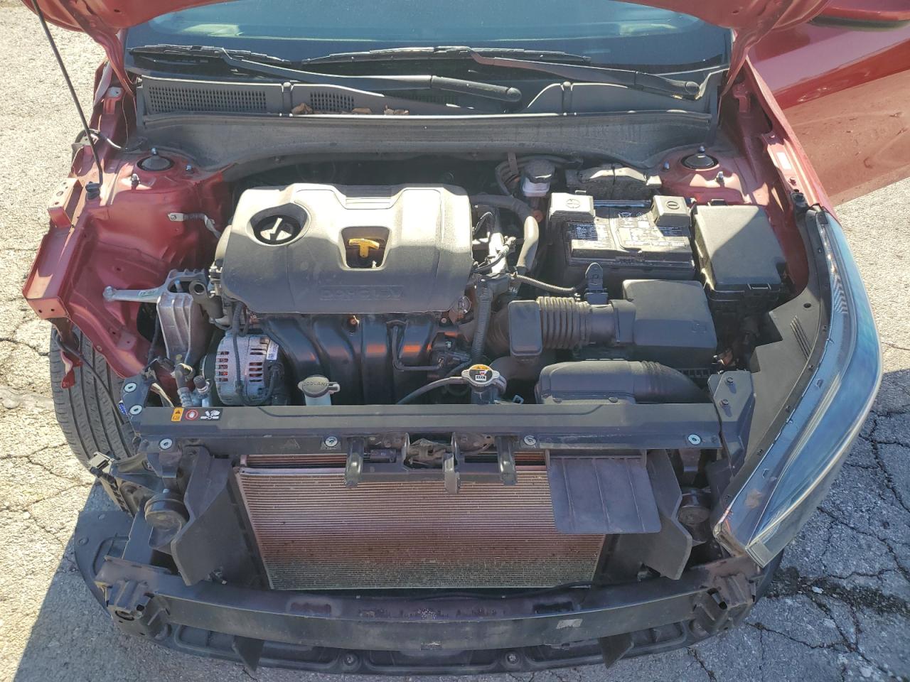 2023 Kia Forte Lx VIN: 3KPF24AD6PE516720 Lot: 90724595