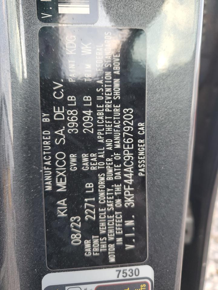 2023 Kia Forte Gt VIN: 3KPF44AC9PE679203 Lot: 93270195