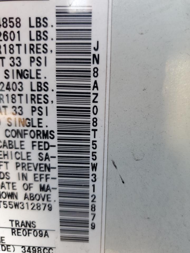 2005 Nissan Murano Sl VIN: 312879 Lot: 92354975