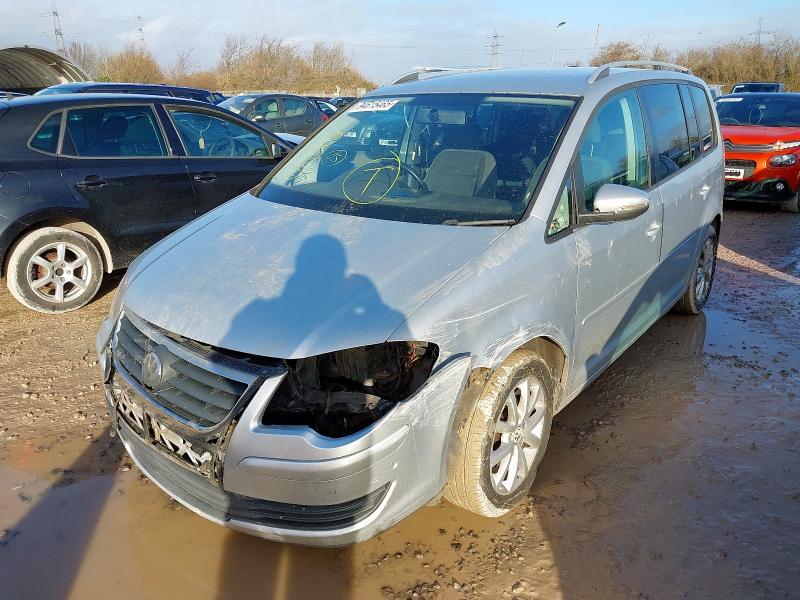 2010 VOLKSWAGEN TOURAN 1.9 TDI MATCH 5DR for sale at Copart BRISTOL
