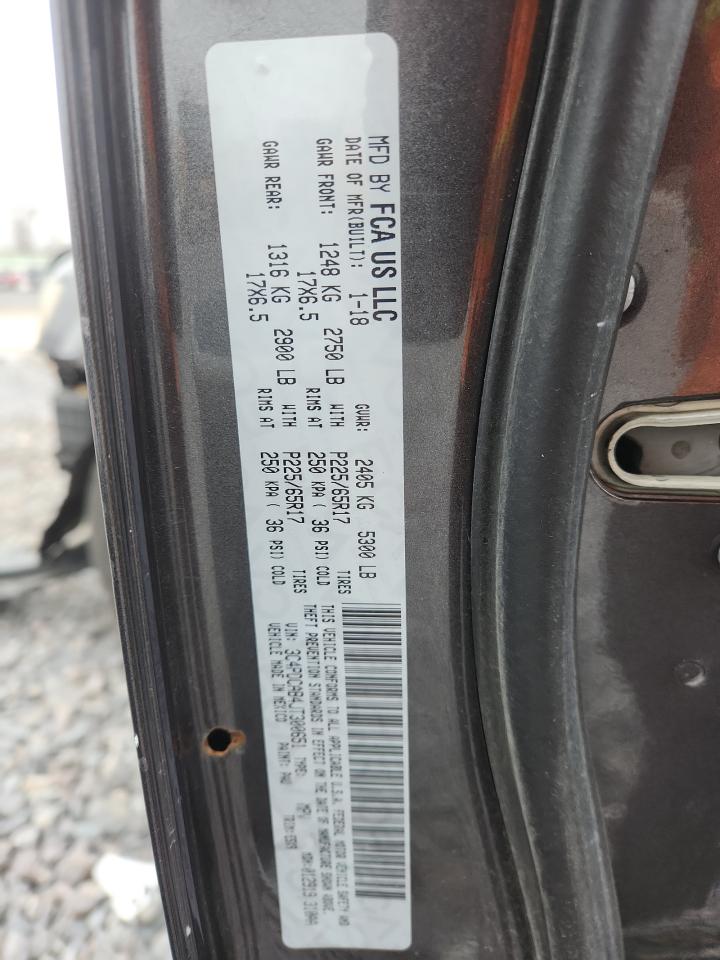 2018 Dodge Journey Se VIN: 3C4PDCAB4JT300651 Lot: 93486385