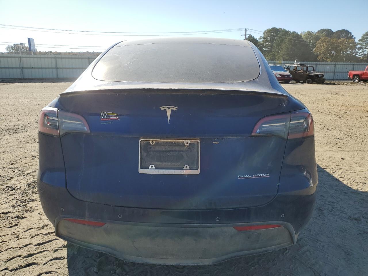 2021 Tesla Model Y VIN: 5YJYGDEF5MF239876 Lot: 91618705