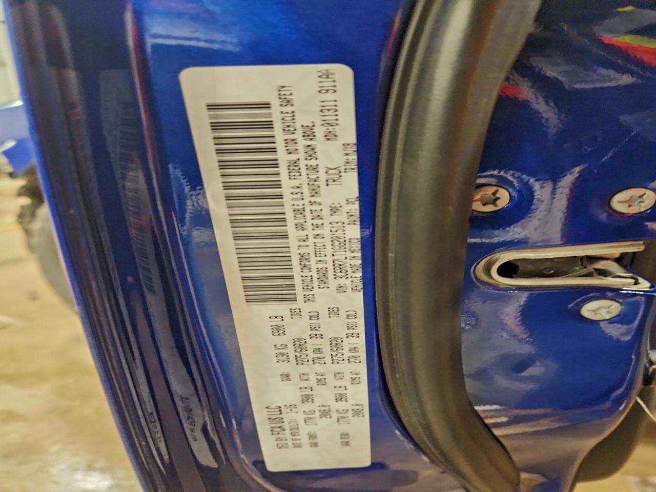 2016 Ram 1500 Slt VIN: 3C6RR7LT1GG201513 Lot: 93054655