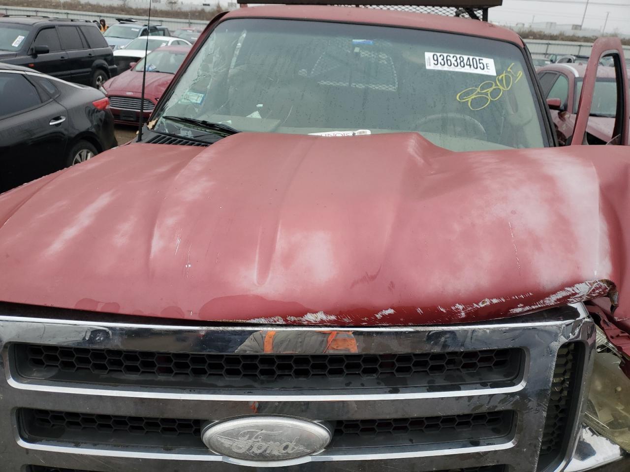 2003 Ford F250 Super Duty VIN: 1FTNX21P93EB98805 Lot: 93638405