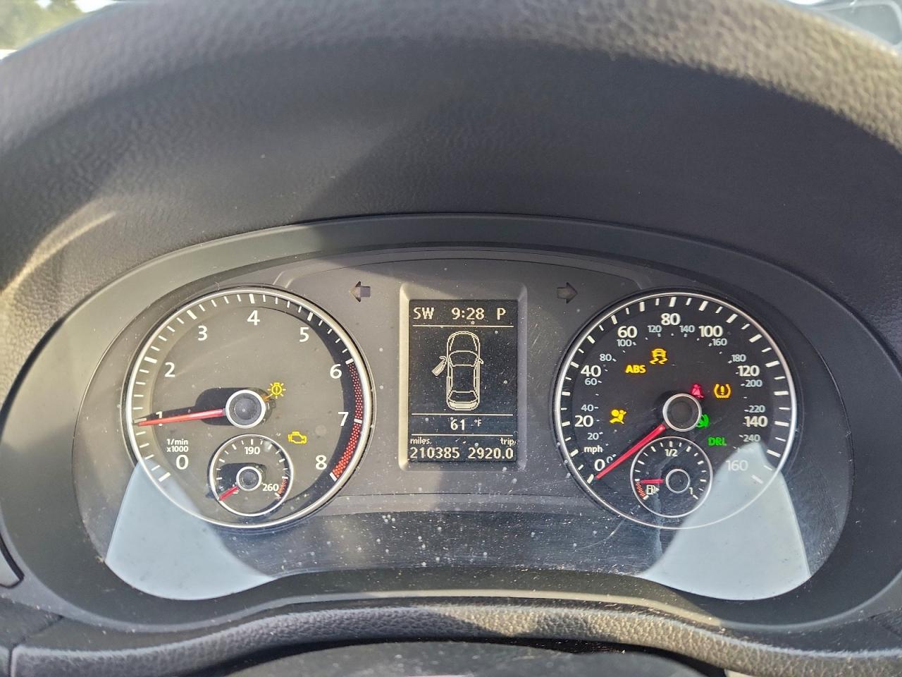 2012 Volkswagen Passat Se VIN: 1VWBH7A3XCC100934 Lot: 93675705