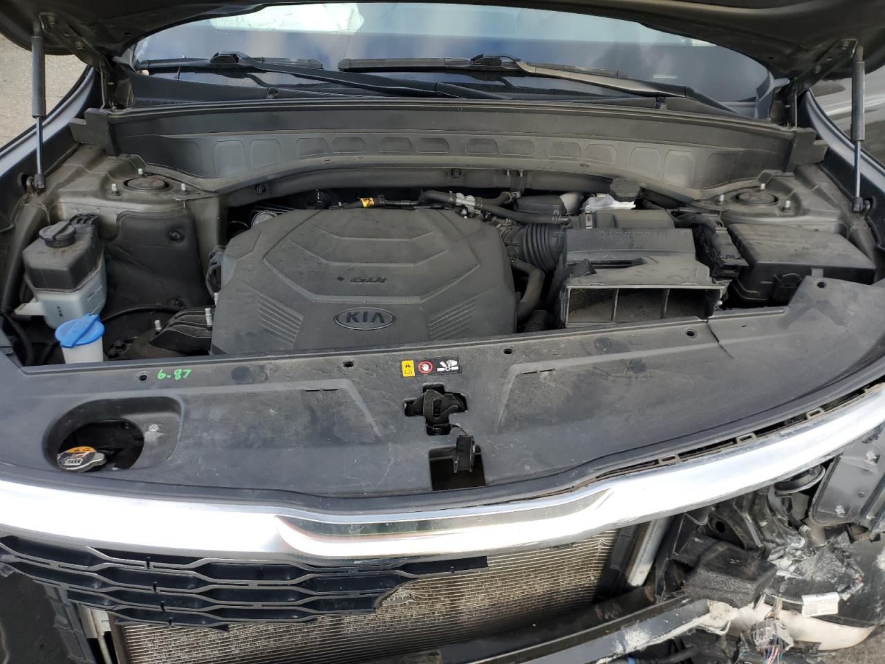 2020 Kia Telluride S VIN: 5XYP64HC7LG077174 Lot: 92471235