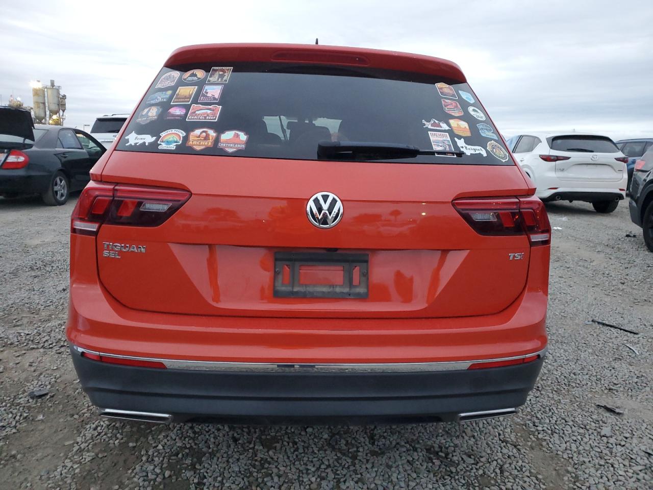 2018 Volkswagen Tiguan Se VIN: 3VV3B7AX1JM008068 Lot: 93500215