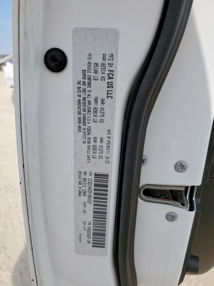 2015 Chrysler 300 Limited VIN: 2C3CCAAG5FH904327 Lot: 93084295