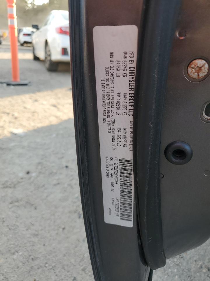 2015 Dodge Challenger Sxt VIN: 2C3CDZAG9FH722979 Lot: 92076035