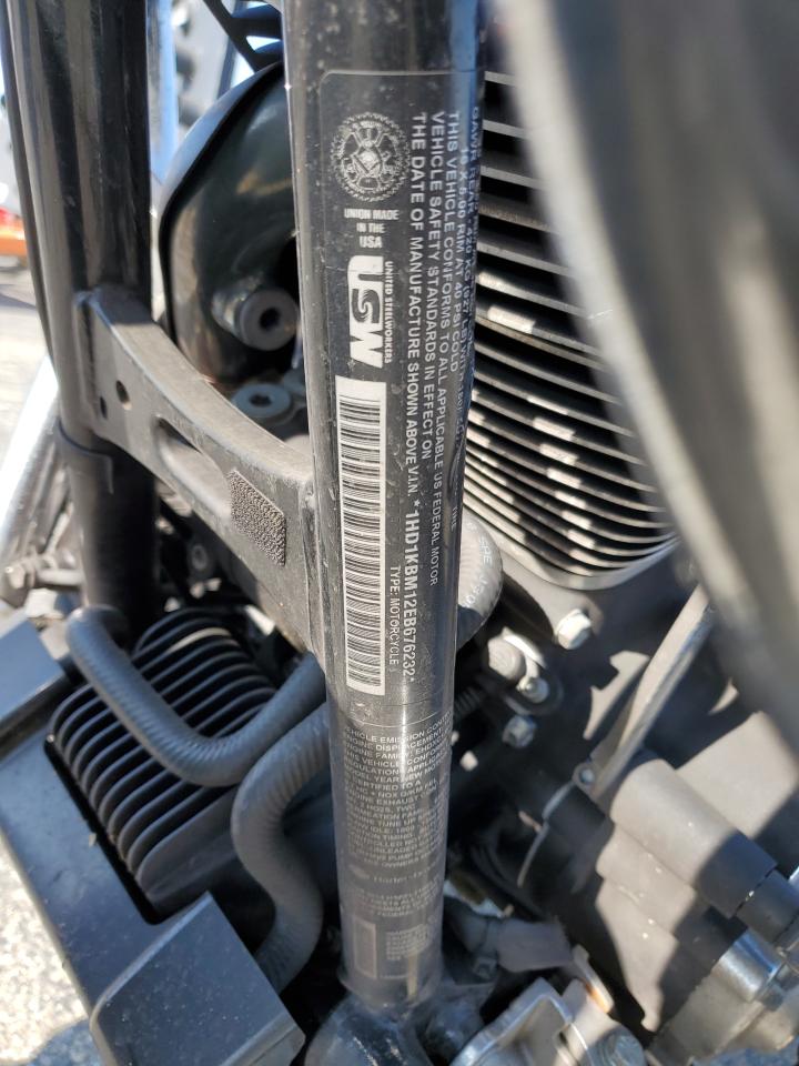 2004 Harley-Davidson Flhx Street Glide VIN: 1HD1KBM12EB676232 Lot: 82655695