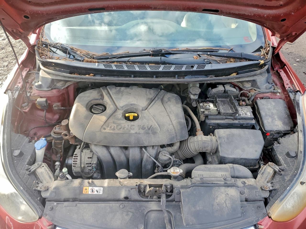 2013 Hyundai Elantra Gls VIN: 5NPDH4AE0DH355819 Lot: 94649795