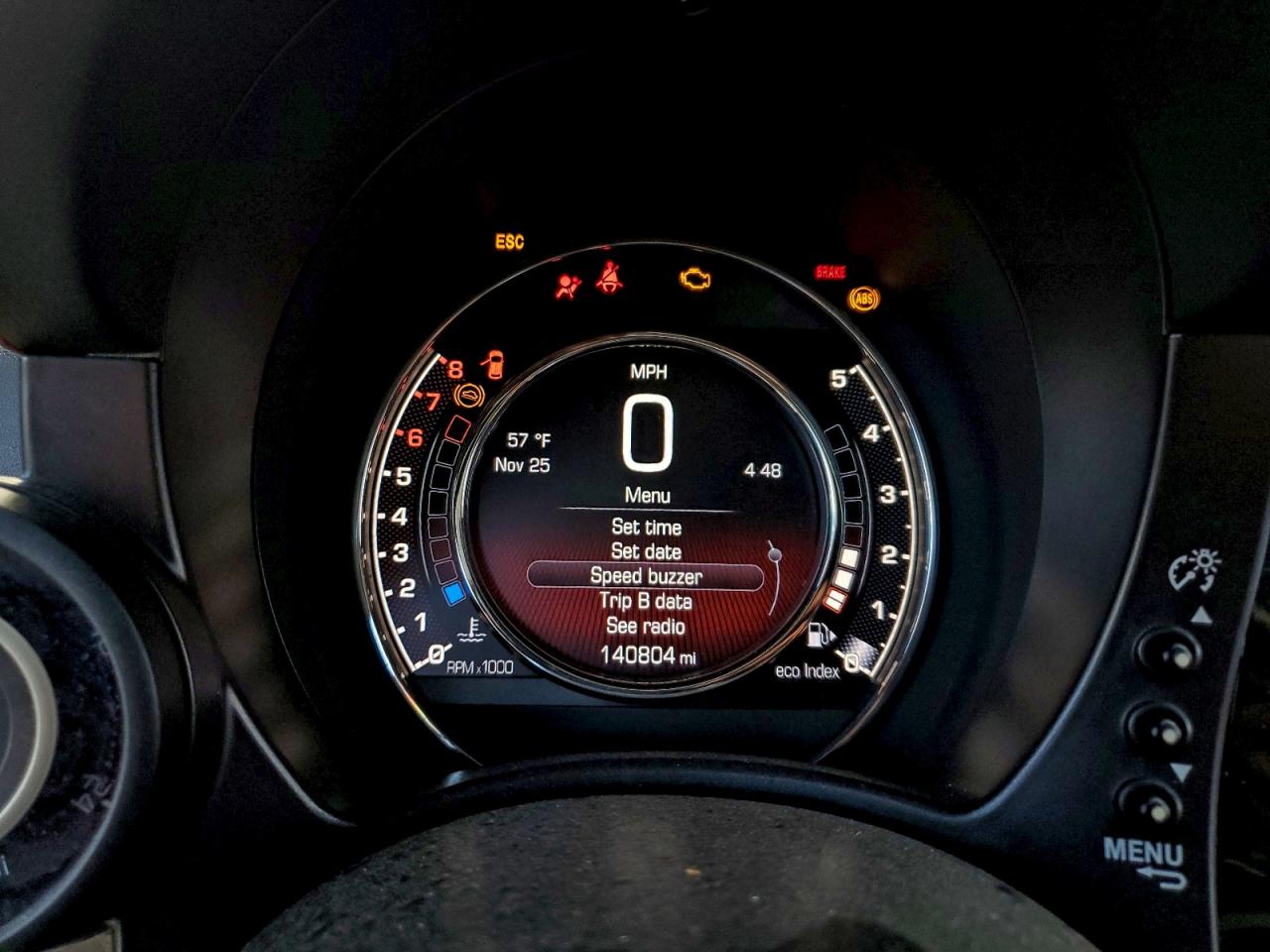 2015 Fiat 500 Abarth VIN: 3C3CFFFH9FT507880 Lot: 94275275