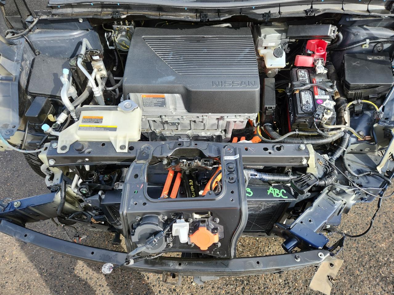 2019 Nissan Leaf S VIN: 1N4AZ1CP6KC314574 Lot: 91233155