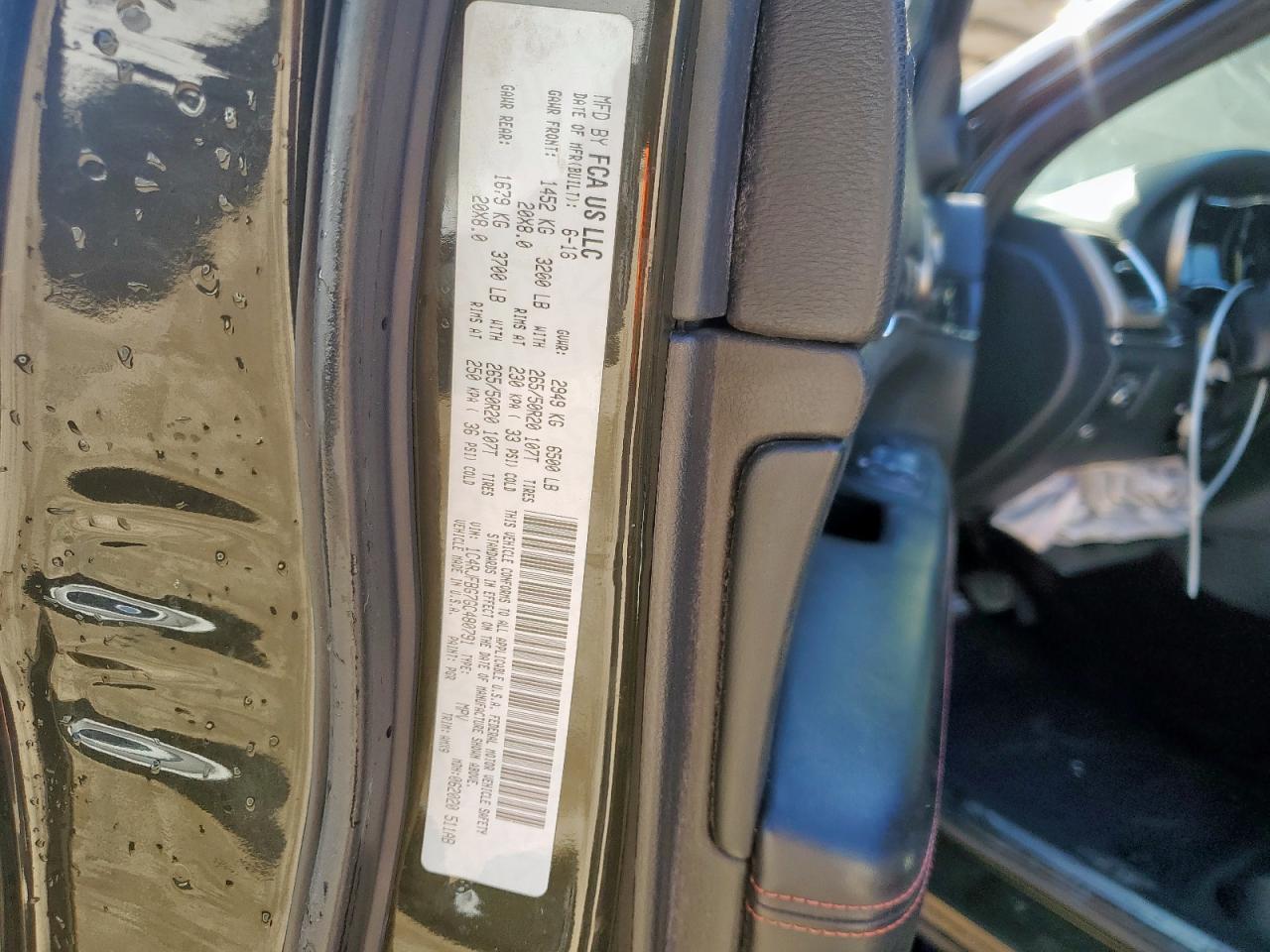 2016 Jeep Grand Cherokee Limited VIN: 1C4RJFBG7GC480791 Lot: 90443515