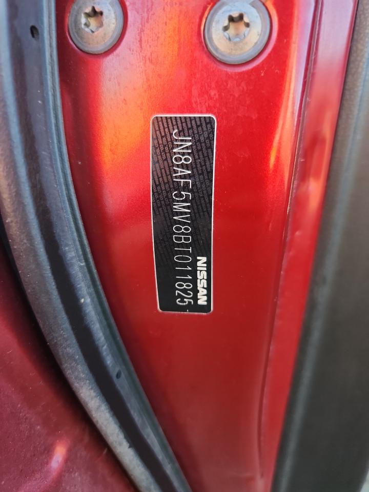 2011 Nissan Juke S VIN: JN8AF5MV8BT011825 Lot: 93008765