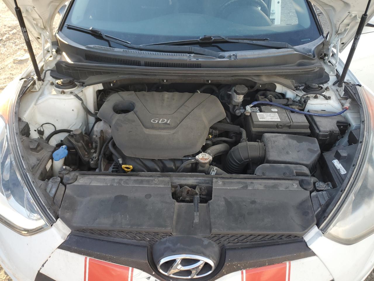 2015 Hyundai Veloster VIN: KMHTC6AD2FU245095 Lot: 92332175