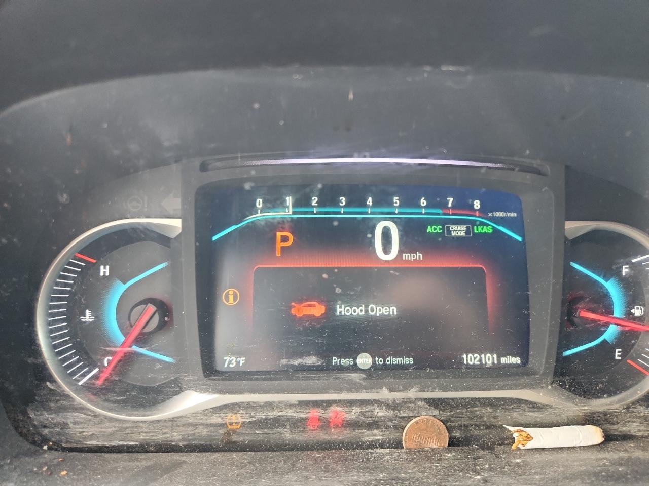 2019 Honda Pilot Ex VIN: 5FNYF5H36KB023820 Lot: 93741015