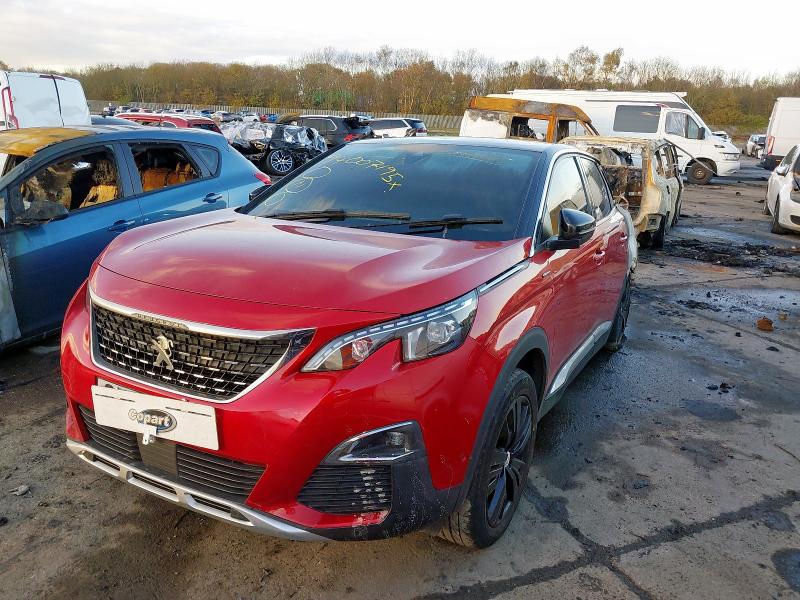 2018 PEUGEOT 3008 1.6 BLUEHDI 120 GT LINE 5DR for sale at Copart SANDTOFT
