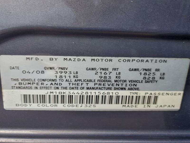 Salvage 3 Hatchbac | Wrecked Mazda 3 Hatchbac Cars for Sale at