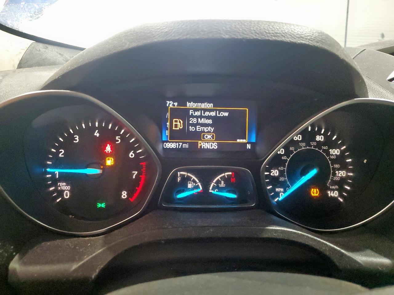 2017 Ford Escape S VIN: 1FMCU0F72HUD28073 Lot: 93272395